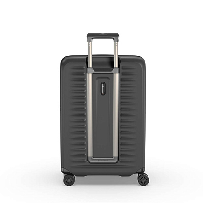 Чемодан VICTORINOX Airox Advanced, черный матовый, 100% поликарбонат Makrolon, 46x29x69 см, 75 л