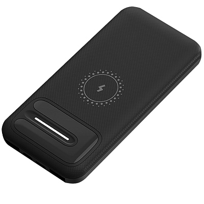 Внешний аккумулятор Odyssey, 10000 mAh с беспроводной зарядкой, черный (Чёрный)