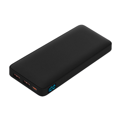 Внешний аккумулятор с подсветкой Ancor PD Plus 10000 mAh  (Черный)