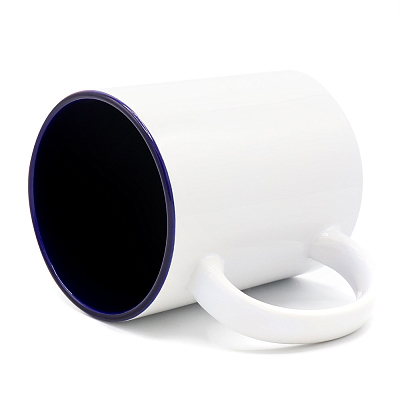 Кружка керамическая Честер, сублимация, синий