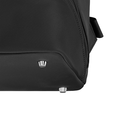 Рюкзак VICTORINOX Victoria Signature Deluxe Backpack, черный, нейлон/кожа, 32x18x39 см