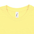Футболка унисекс Regent 150, светло-желтая - Фото 3