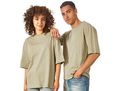 Футболка оверсайз Liyon унисекс (Зеленый оливковый)