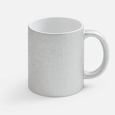 Кружка для сублимационной печати Sagredo, серебристая (Серебристый)