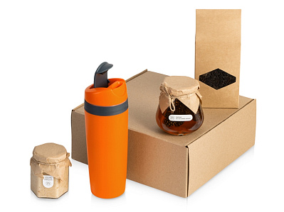 Подарочный набор Tea Cup Superior Honey 2.0 (Оранжевый) Подарочный набор Tea Cup Superior Honey 2.0 (Оранжевый)