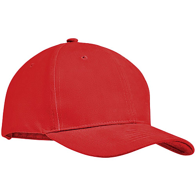 Бейсболка Tekapo, красная (Красный)