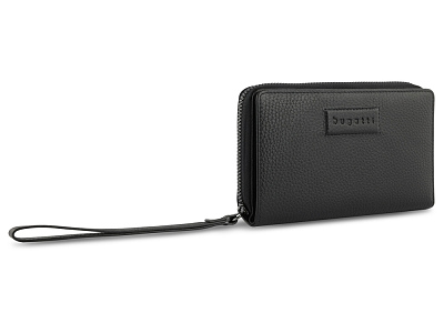 Кошелек женский Elsa с защитой данных RFID (Чёрный)