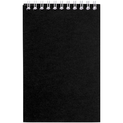 Блокнот Dali Mini в клетку, черный (Чёрный)