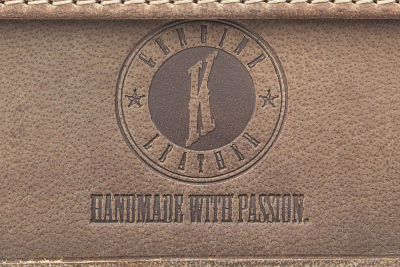 Бумажник KLONDIKE «Dylan», натуральная кожа в коричневом цвете, 10,5 х 13,5 см