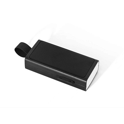 Bluetooth колонка "Vibe" 5Вт с фонариком и магнитным креплением, черный (Чёрный)