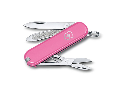 Нож-брелок Classic SD Colors Cherry Blossom, 58 мм, 7 функций (Розовый)