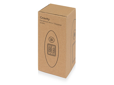 Багажные весы с покрытием soft-touch Gravity