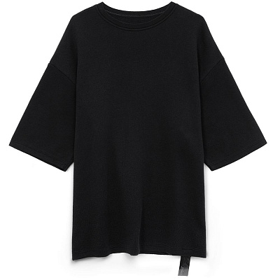 Джемпер с коротким рукавом Siluetti Volumica, черный (Чёрный)