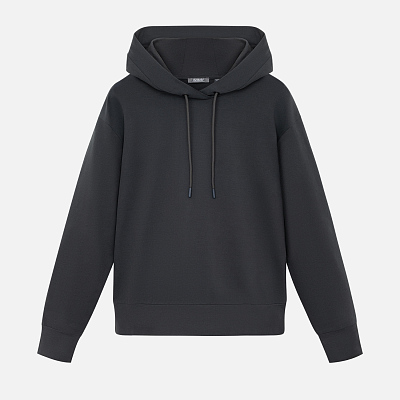 Худи с капюшоном, унисекс Алекс (Alex) антрацит, размер L