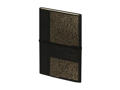 Ежедневник недатированный А5 Bilbao (Чёрный)