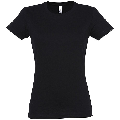 Футболка женская Imperial Women 190, черная (Чёрный)