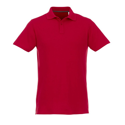 Мужское поло Helios с коротким рукавом (Красный)