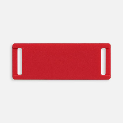 Лейбл из ПВХ Kova  (Красный)