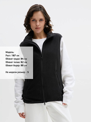 Жилет флисовый унисекс Ben Mac, черный