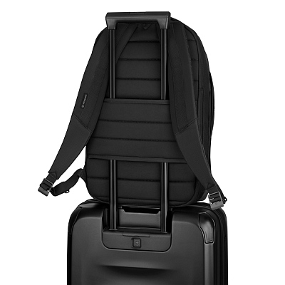 Рюкзак VICTORINOX Altmont Professional Deluxe Travel Laptop 15'', чёрный, полиэфирная ткань, 30x26x46 см, 25 л
