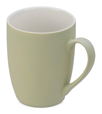 Кружка с покрытием soft-touch Tulip Gum (Зеленый оливковый)