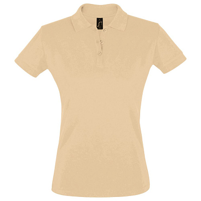 Рубашка поло женская Perfect Women 180, песочная (Песочный)