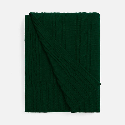 Плед Remitti  (хвойный) (Темно-зеленый)