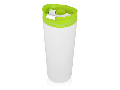 Термокружка Brite (Белый/зеленое яблоко) Термокружка Brite (Белый/зеленое яблоко)