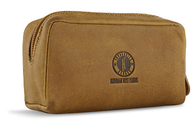 Ключница KLONDIKE RUSH «Harvey», натуральная кожа в коньячном цвете, 11 х 5,5 х 3,5 см