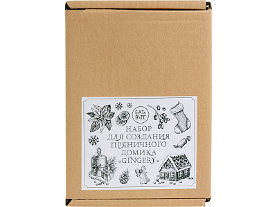 Набор для создания пряничного домика Gingery