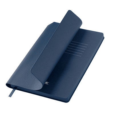Ежедневник Molto недатированный, синий (Синий, бежевый)