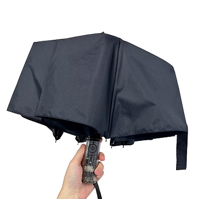 Автоматический зонт Estetic с  функцией Safety System, черный (Чёрный)