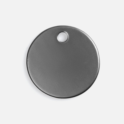 Шильдик металлический Alfa Sirkel  металлик (Серый)