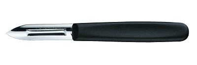 Набор из 11 кухонных ножей VICTORINOX, чёрная рукоять, в подставке из бука высотой 35,5 см