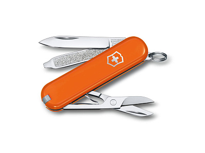 Нож-брелок Classic SD Colors Mango Tango, 58 мм, 7 функций (Оранжевый)