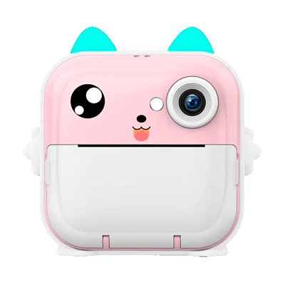 Детская камера c печатью фотографий Kid Joy Print Cam Q5, розовый