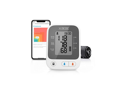 Умный монитор артериального давления X1 Pro (Белый)