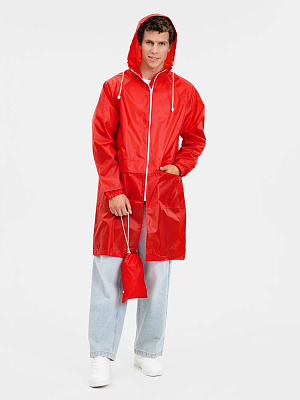 Дождевик Rainman Zip Pro, красный