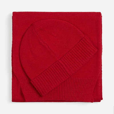 Шарф Cordelia, красный (гвоздика)