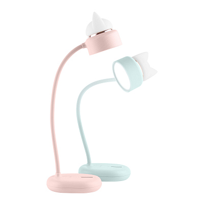 Настольный светильник Rombica LED Meow, бирюзовый