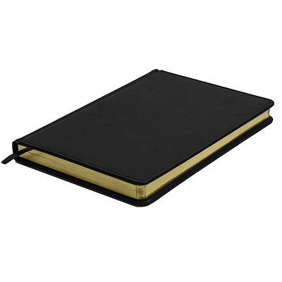 Ежедневник недатированный Joy, формат А5, в линейку (Чёрный)