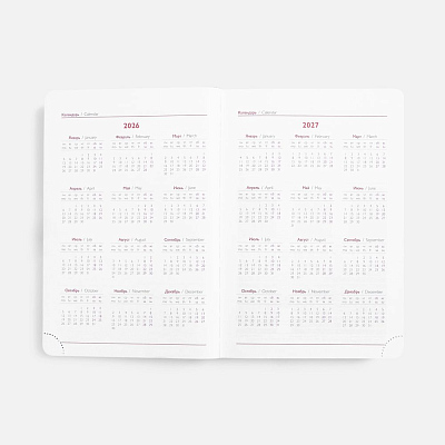 Ежедневник Faro, датированный, темно-зеленый