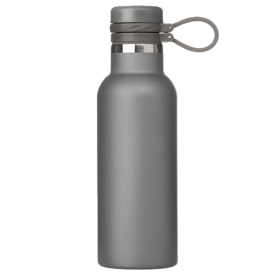 Термобутылка вакуумная герметичная Modena, серая (Серый)