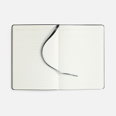 Ежедневник Vale New, недатированный, черный