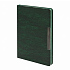 Ежедневник A5 недатированный La Fodera в мягком переплёте, тёмно-зелёный - Фото 3