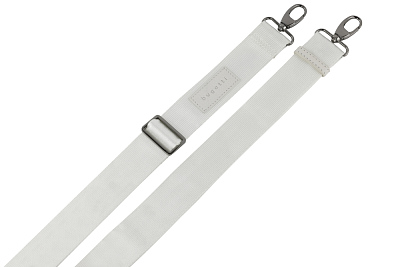 Сумка-шоппер BUGATTI Elsa, белая, воловья кожа/полиэстер, 46х11х31,5 см