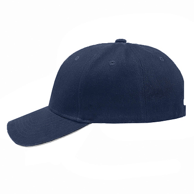 Бейсболка SMART SANDWICH 370, 5 клиньев, металлическая застежка