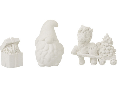 Набор для творчества из гипса Winter Whinnies