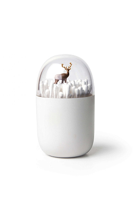 Контейнер для ватных палочек Deeryard (Белый)