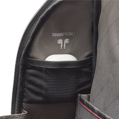 Рюкзак VICTORINOX Architecture Urban2 Deluxe Backpack 15”, серый, полиэстер/кожа, 31x23x46 см, 23 л
